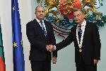 Румен Радев удостои посланика на Украйна  Виталий Москаленко с орден '' Мадарски конник''