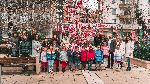 Ямбол - дървета украсени с мартеници