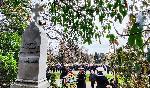 Варна - полагане на венци и цветя пред паметника на загиналите за освобождението на България руски войници