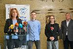 София - Представяне на новите лица на инициативата София европейска столица на спорта -  Андреа Коцинова - Йоан Величков<br />