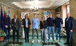 София - Представяне на новите лица на инициативата София европейска столица на спорта -  Андреа Коцинова - Йоан Величков<br />