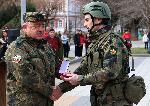 Плевен - Посрещане на наши военни от мисия в Босна и Херцеговина