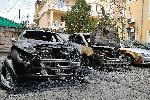 София - Запалени автомобили<br />