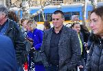 София - Аварирал трамвай - Церемония по приемането на нови трамвайни мотриси