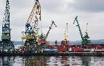 На Пристанище Варна колони от камиони се редят за  товаренето на зърно за Северна Африка