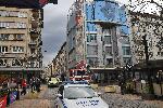София - Пожарни на столичния булевард Витоша