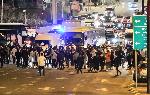 ИЗРАЕЛ - Йерусалим - Контрапротест - Блокиране на кръстовища по време на антиправителствени протести