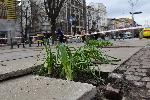 София - Разбит тротоар