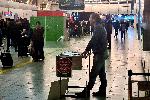 Летище София - Терминал 2  - агитационен пункт на политическа партия `Възраждане`