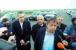 Министър Шишков в Бургас инспектира Северния обход и Арена  Бургас