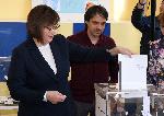 София - Извънредни парламентарни избори - Гласуване - Корнелия Нинова