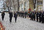 Варна  - Военен ритуал по посрещане на контраадмирал Аданнд Агастра
