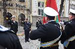 Варна  - Военен ритуал по посрещане на контраадмирал Аданнд Агастра
