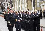 Варна  - Военен ритуал по посрещане на контраадмирал Аданнд Агастра