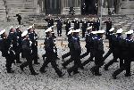 Варна  - Военен ритуал по посрещане на контраадмирал Аданнд Агастра