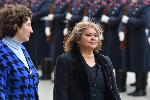 Посланикът на Куба Мариета Гарсиа Хордан връчва акредитивните си писма на президента