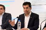 София - Брифинг - Коалиция Продължаваме промяната - Демократична България - Асен Василев - Кирил Петков - Христо Иванов - Атанас Атанасов