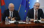Министрите на здравеопазването на  България и  Полша д-р Асен Меджидиев и г-н Адам Ниеджиелски дадоха брифинг