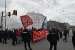 Феновете на ЦСКА с шествие пред мача с Левски