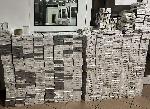 100 000 къса контрабандни цигари задържаха  на МП Лесово