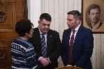 София -  Консултации при президента - БСП