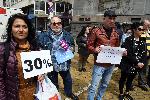София - Протест на работещи в Държавна агенция Архиви