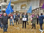 София - Протест на работещи в Държавна агенция Архиви