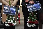 София - венци в памет на загиналите работници
