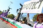 София - ден на труда - КНСБ - блокада на Орлов мост