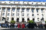 Прокурорите излязоха на протест пред Съдебната палата
