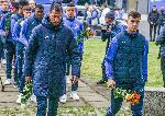 София - Герена - Поднасяне на цветя и венци пред бюст-паметника на Георги Аспарухов по повод 80 години от рождението му