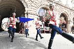 Церемония по издигането на знамето на Европейския съюз пред Президентството