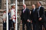 София - издигане на знамето на Европейския съюз
