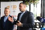 София - Награждаване на медалистите от европейските първенства по борба и вдигане на тежести - Стефка Костадинова