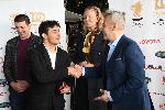 София - Награждаване на медалистите от европейските първенства по борба и вдигане на тежести - Стефка Костадинова