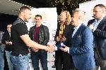 София - Награждаване на медалистите от европейските първенства по борба и вдигане на тежести - Стефка Костадинова
