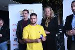 София - Награждаване на медалистите от европейските първенства по борба и вдигане на тежести - Стефка Костадинова
