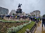 София - Протест срещу войната по пътищата