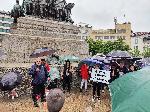 София - Протест срещу войната по пътищата