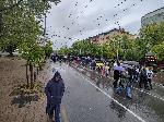 Протестът блокира движението на площад Орлов мост, премина покрай МВР(НОВИ СНИМКИ)