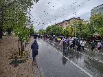 София - Протест срещу войната по пътищата