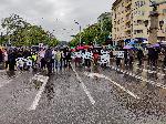 София - Протест срещу войната по пътищата