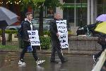 София - Протест срещу войната по пътищата