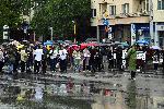София - Протест срещу войната по пътищата