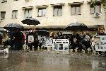 София - Протест срещу войната по пътищата