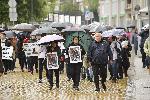 София - Протест срещу войната по пътищата
