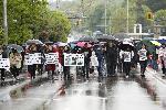 София - Протест срещу войната по пътищата