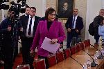 Мария Габриел се среща с представители на парламентарната група на БСП