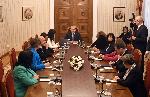 София - Румен Радев връчи първия проучвателен мандат за съставяне на правителство на Мария Габриел