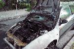 Бургас - пожар - леки автомобили